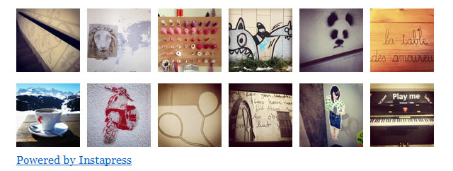 galeria instagram wordpress