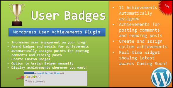 user badges